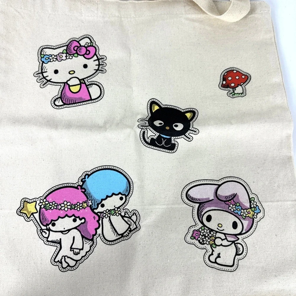 HELLO KITTY &‎ Friends x LootCrate COTTON CANVAS TOTE BAG 15